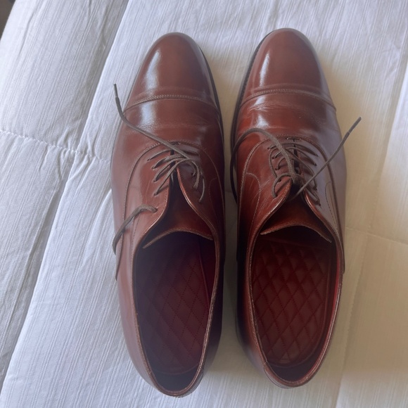 Cobbler Union “Richard V” brown cap toe shoes size 8.5 UK, US 9.5 main image 8